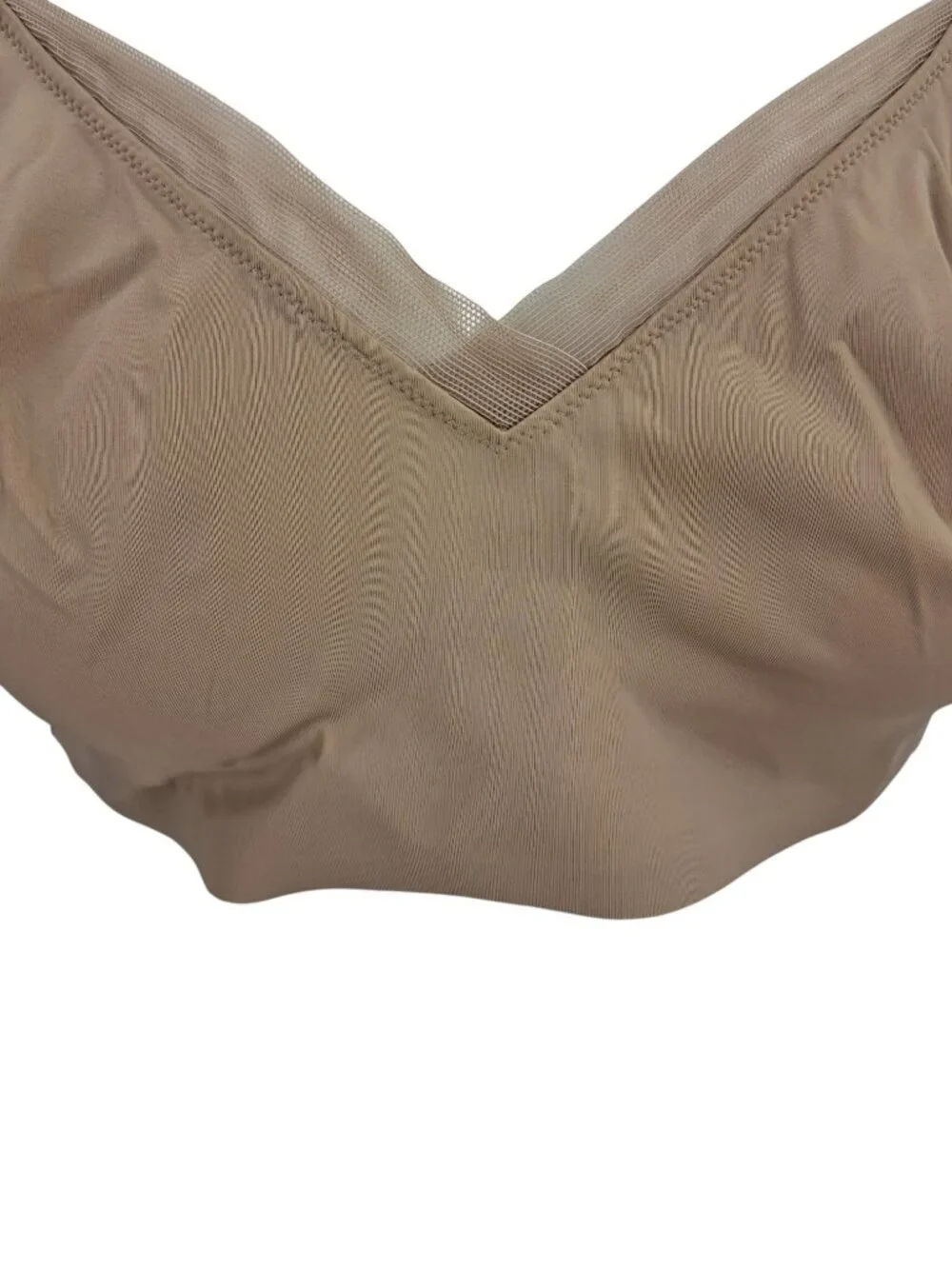 ThirdLove Classic Crossover Minimizer Full Coverage Bra Size 34D Beige